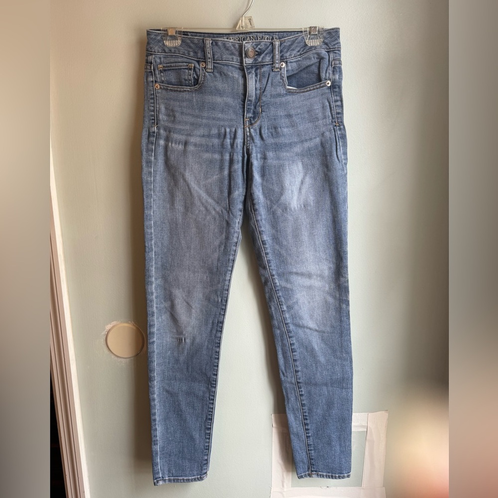 American Eagle High-Rise Skinny Jeans